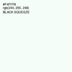 #F4FFF8 - Black Squeeze Color Image